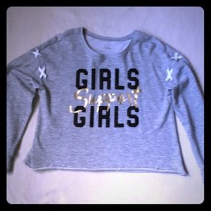 Girls justice brand shirt